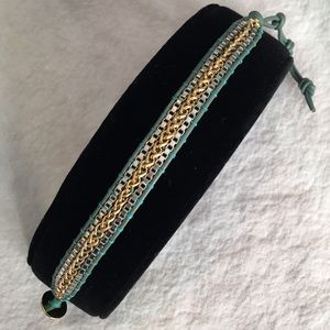 Retired Stella & Dot Teal Foundation Bracelet